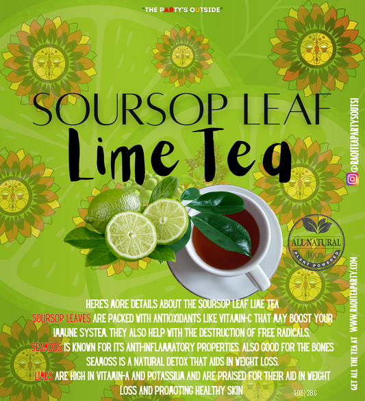 Soursop Leaf Lime Tea